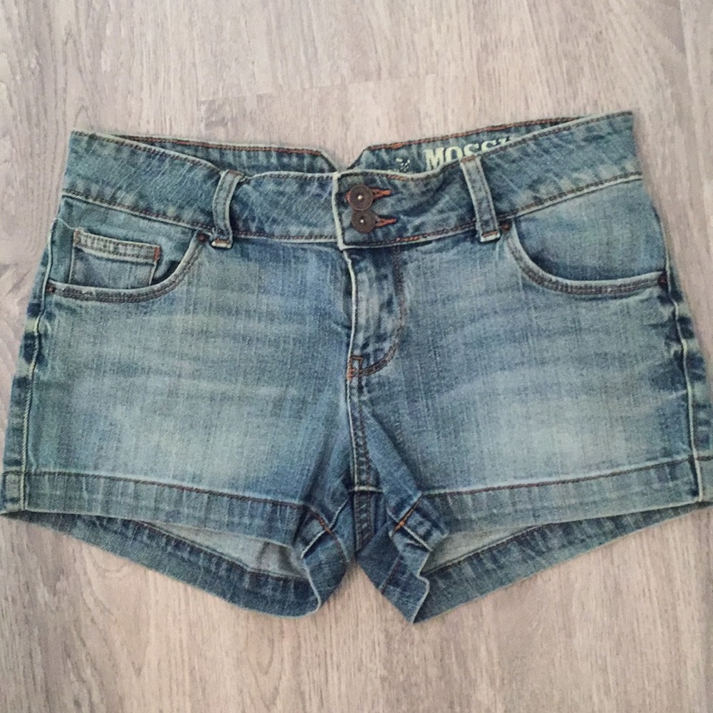 Mossimo double button denim shirts size 9